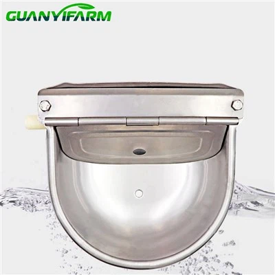 Drickskål i rostfritt stål för djur