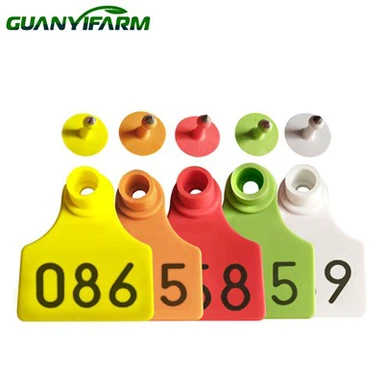 TPU anpassade öronmärken för gris