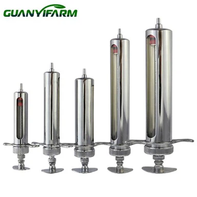 Veterinär metallspruta